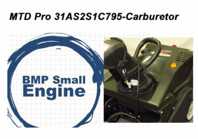 Carburetor Carb For MTD Pro 21" Single Stage Snow Thrower 31AS2S1C795