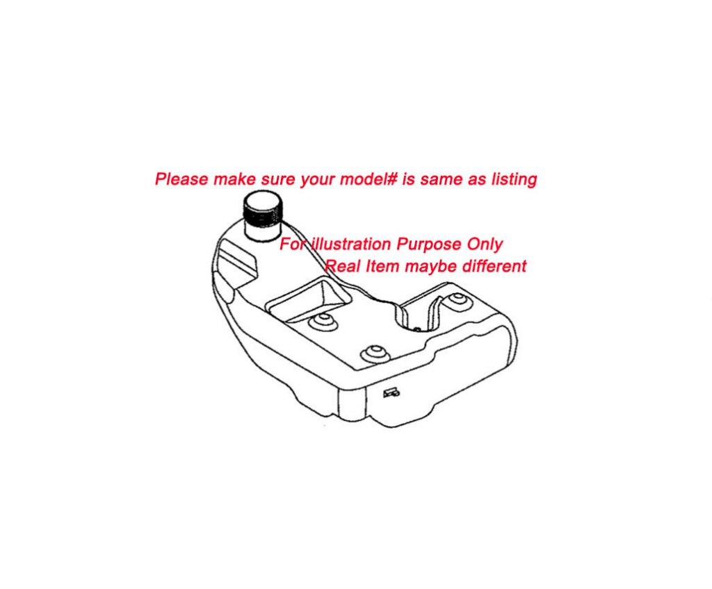 Fuel Gas Tank For Toro 6.5HP Lawn Mower model# 20065