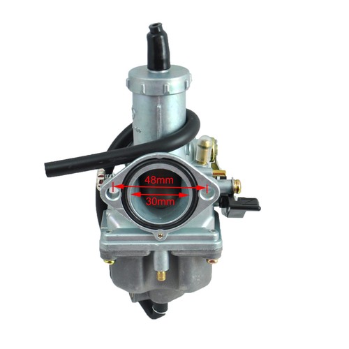 Chinese PZ30 Hand Choke Carburetor For 200cc 250cc Dirt Bike SunL JCL ATV Taotao
