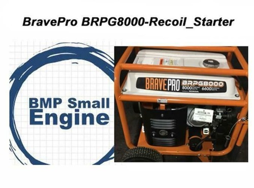 Recoil Starter Assy. For BRAVE PRO BRPG8000 8000 6600 Watts Generator