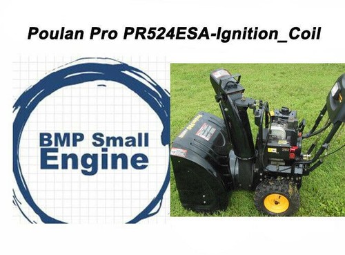 Ignition Coil Module For POULAN PRO PR524ESA Snow Thrower