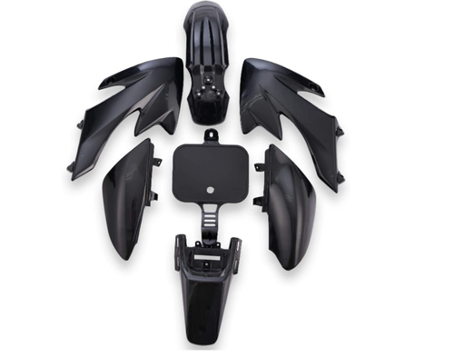 Black Plastics Fender Body Set For TaoTao DB10 DB14 110cc Dirt Bike