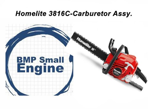 Carburetor Carb Assy. For Homelite 3816C Chain Saw