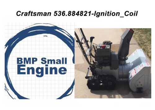 Ignition Coil Module For Craftsman 536.884821 5/24 Snow Thrower