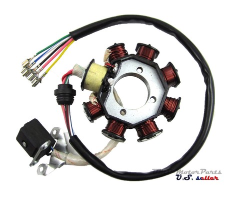 Stator Magneto 8 Coil For 200cc 250cc Chinese ATV Quad Moped TaoTao Go Kart