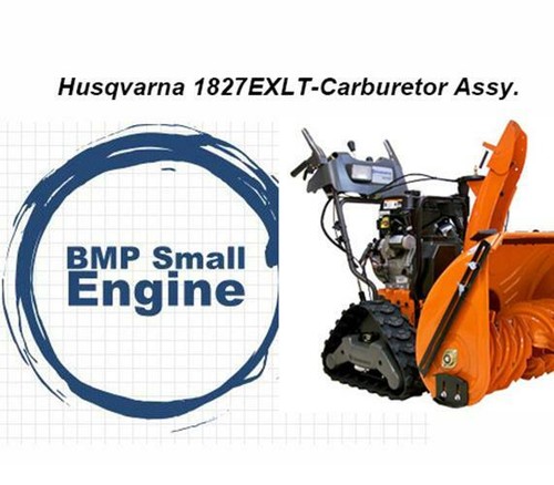 OEM Carburetor Carb For Husqvarna 1827EXLT Snow Thrower 961930077